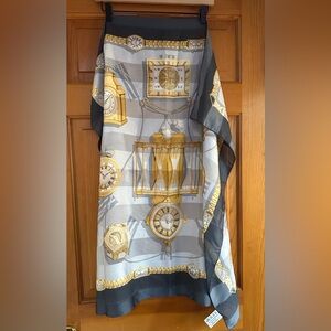 Vintage 3rd Millennium Symphony Scarf - U.S. Historical Society, Made in Italy